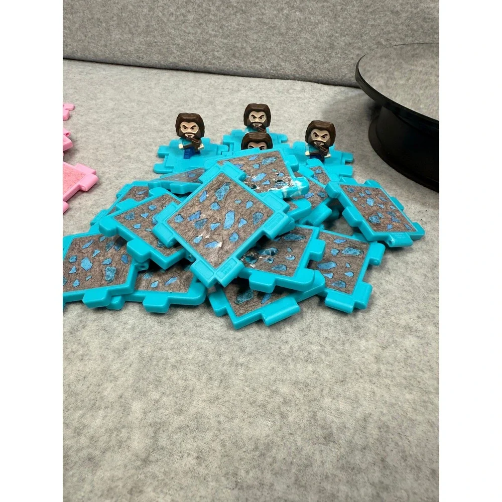 Minecraft McDonald's 2025 Happy Meal Toys Build Tiles Figures Lot‎ Set 63 Pieces